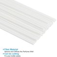 thumbnail image 4 of PATIKIL 20CM/8Inch Reed Diffuser Stick, 50 Pack Fiber Aroma Fragrance Refill Sticks Replacement with PET Bottle for Home Office Hotel Party Wedding, White, 4 of 7