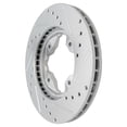 thumbnail image 4 of Detroit Axle - Front Drilled Brake Rotors for 1990-1997 Honda Accord 1997 Acura CL: 10.24" Rotor, 4 of 8