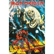 Poster Import XPS1147 Iron Maiden Beast Number of The Beast Poster Print, 24 x 36