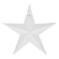 thumbnail image 5 of VHC Brands Patriotic Metal Star Speckled Distressed 18x18, Independence Day Decor, Decorative Wall Hanging, Rustic Farmhouse Decorations, Bright White, Black, 5 of 5