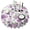 flowers-90, variant on Round Tablecloth Polyester Cover 60 Inch flower Waterproof Stain Wrinkle Free for Kitchen Dining