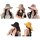 thumbnail image 4 of Qarigey Gorra de sol elegante para mujer con protección UV Sombrero de verano moderno y duradero para protección solar de mujer Sombreros Amarillo, 4 of 6