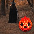 thumbnail image 2 of Linternas portátiles de calabaza de Halloween con pilas ligeras para la 17cm Yuyangstore Linterna de calabaza de Halloween, 2 of 6