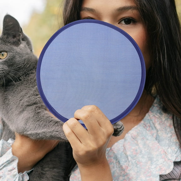 WHAMVOX  2 Pcs Hand Fans for Women Foldable Folding Easy to