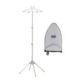 SSKFHGI Gray Household FloorStanding Ironing Rack Foldable With Hand