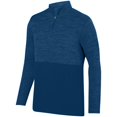 thumbnail image 1 of Shadow Tonal Heather 1/4 Zip Pullover L Navy, 1 of 1