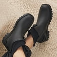 thumbnail image 1 of Botas de lluvia para hombre y mujer, botas de agua impermeables, botines antideslizantes, botas de lluvia con forro de piel, zapatos de trabajo para exteriores, 1 of 6