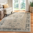 thumbnail image 2 of SAFAVIEH Vintage Jaxon Bordered Area Rug, Stone/Blue, 5'3" x 7'6", 2 of 10