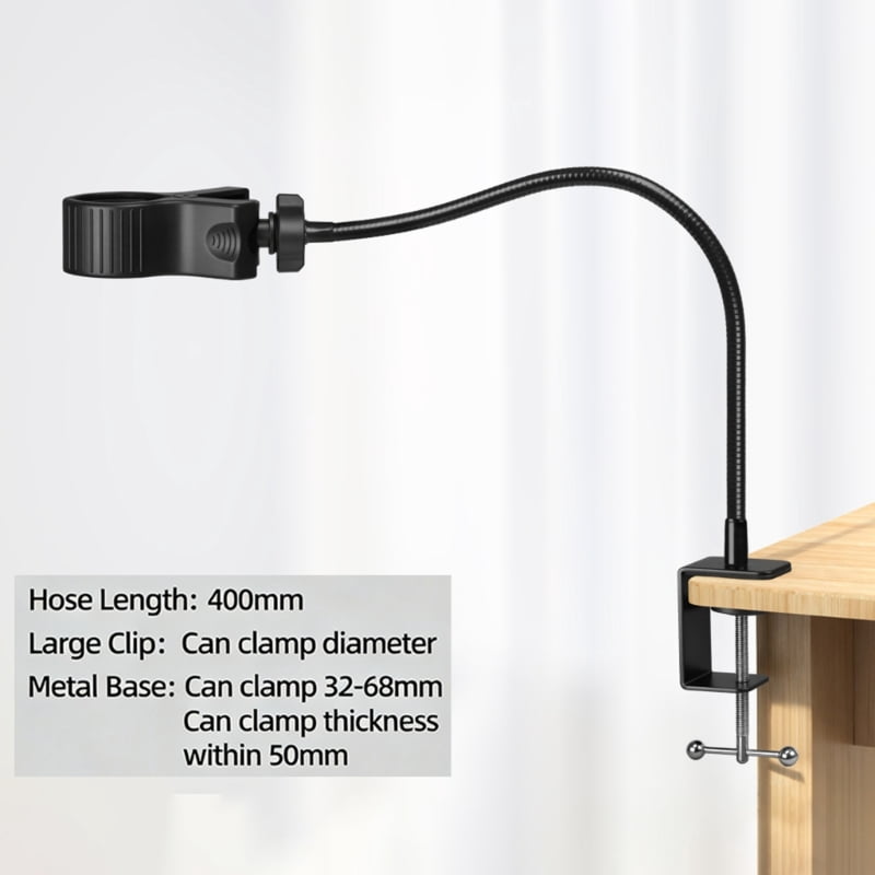 Flexible Gooseneck Microphone Stand Arm 4 Optional Lengths for Precise Stable