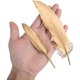 thumbnail image 4 of Plumas de ganso doradas naturales a granel, limpiadas profesionalmente para manualidades de bricolaje seguras y éticas, 4 of 5