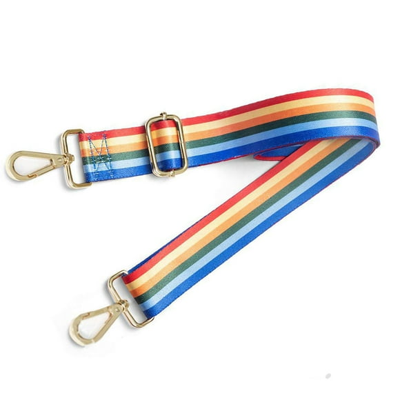 Qarigey Correa de bolso Correas de colores Longitud 3,8 cm de ancho Cinturones ajustables resistentes al desgaste Lady Crossbody Piezas de repuesto Bolsas de mensajero y de hombro Tipo 1 Qarigey AP012112-01