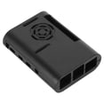 thumbnail image 2 of Enclosure Case ABS Heat Dissipation Protective Shell Cooling Parts for Raspberry Pi 4 Model BBlack, 2 of 5