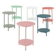 thumbnail image 2 of OSP Home Furnishings Elgin Metal Accent Table in Pink, 2 of 7