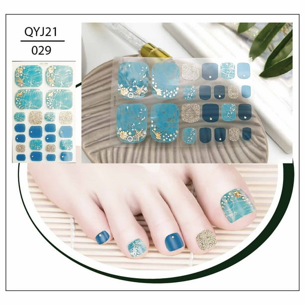 Pegatinas para uñas para decoración de uñas, pegatinas para uñas para mujeres, pegatinas para uñas de los pies, pegatinas para uñas de los pies, pegatinas para uñas de imitación de diamante bronceado,