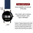 thumbnail image 5 of Uxcell Silicone Watch Band 20mm Quick Release Flexible Rubber Replacement Watch Strap with Stainless Steel Clasp for Men Women, Blue, 5 of 8