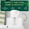 thumbnail image 4 of 100% Bamboo Toilet Paper | 3-Ply – Strong & Absorbent | Tree-Free, FSC Certified, BPA/PFAS-Free | Septic-Safe, Lint-Free | 6 Rolls (1800 Sheets) |, 4 of 5