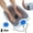 A, variant on KUHBRCA Ion Foot Bath, Ionic Foot Spa, Ion Foot Bath Detoxification, Detox Foot Bath Complete Set, Electrolysis Ion Foot Bath, Portable, Detox Health Care (without Basin), A