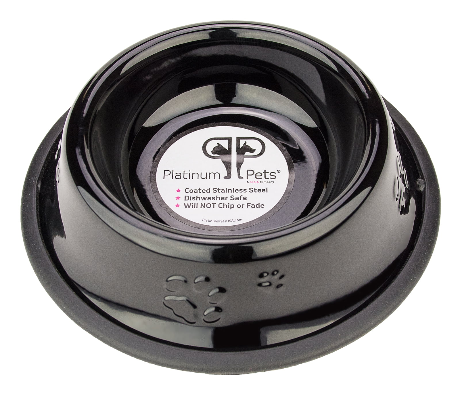 Platinum Pets® 8oz Embossed Dog Bowl