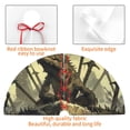 thumbnail image 4 of Lsque Epic Dragon Skull Scene Print Christmas Tree Skirt, Tree Skirt with Ties or Velcro, Perfect for Holiday Decorations, Halloween, and New Year-48", 4 of 7