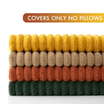 thumbnail image 5 of Lomyolo Decorative Couch Throw Pillow Covers 18x18 Inch Set of 4 Soft Corduroy Farmhouse Boho Pillow Cases Skin-Friendly Washable Neutral Cushion Covers for Couch, Bed,Kitchen Living Room,Bed, Sofa, 5 of 6