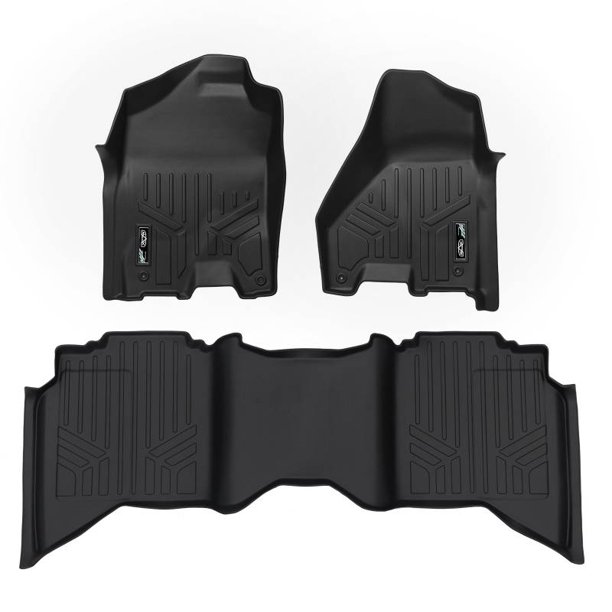 Maxliner 20122018 Dodge Ram 1500 2500 3500 Crew Cab Floor Mats 2 Row