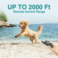 thumbnail image 5 of MASBRILL Shock Collar Dog Training Collar with Remote for Medium Large Dogs, Rechargeable Waterproof Dog Bark Collar 2000Ft Range, 5 of 7