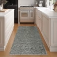 thumbnail image 5 of Woven Textured Washable Area Rug, Non Slip Pet Friendly Rug, Stain Resistant Low Pile Indoor Carpet for Living Room Bedroom Kitchen, Durable Absorbent Non-Shedding Rug for High Traffic Areas, 5 of 5