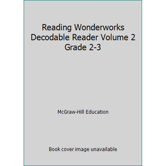 Pre-Owned Reading Wonderworks Decodable Reader Volume 2 Grade 2-3 (Spiral-bound) 0021297835 9780021297832
