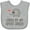 AC-Heather Grey, variant on Inktastic My Great Uncle Loves Me Boys or Girls Baby Bib