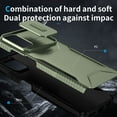 thumbnail image 4 of for Motorola Moto G 5G 2023, Luxury Sliding Camera Cover Soft TPU + Hard PC Shockproof Drop Protective Hybrid Stylish Ultra Slim Frosted Anti-slip Grip Case for Moto G 5G 2023, Darkgreen, 4 of 7