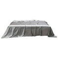 thumbnail image 2 of EGYMEN Luxurious Silk Bedding, Soft Satin Bed Sheet with Right Angle Design, Easy Care Washable Bedding, Premium Fabric Bedspread for Comfort and Style(Gray), 2 of 6