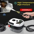 High Pressure Steam Cleaner, 2500W Portable High Temp Bathroom Power