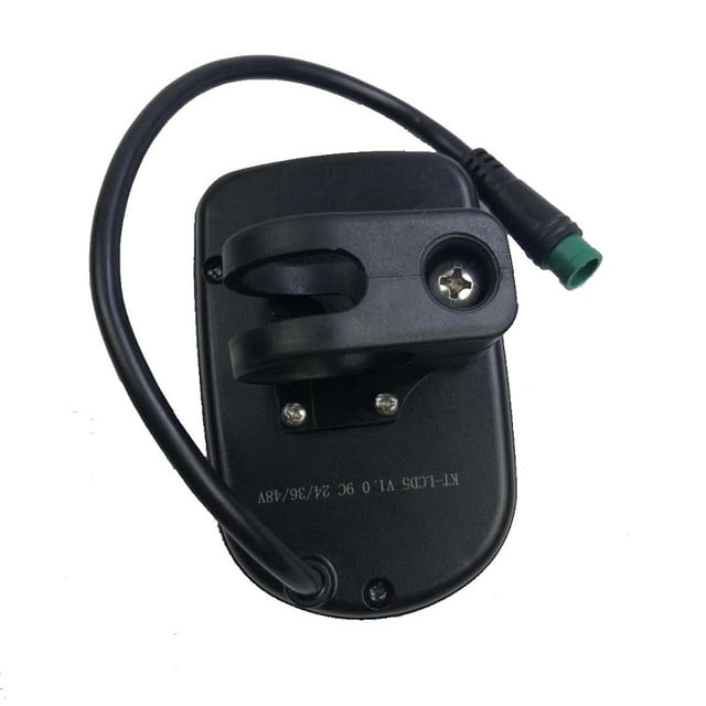 Modificación de bicicleta eléctrica equipada con medidor LCD KT-LCD5/conector impermeable