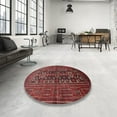 thumbnail image 3 of Ahgly Company Indoor Rectangle Traditional Cherry Red Persian Area Rugs, 7' x 9', 3 of 6