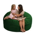 thumbnail image 1 of Ultimate Sack 5000 5-Foot Bean Bag Chair Oversized Foam Lounger, Hunter Suede Cover, 1 of 6