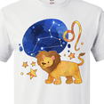 thumbnail image 4 of Inktastic Leo Constellation Zodiac Sign Illustration T-Shirt, 4 of 5