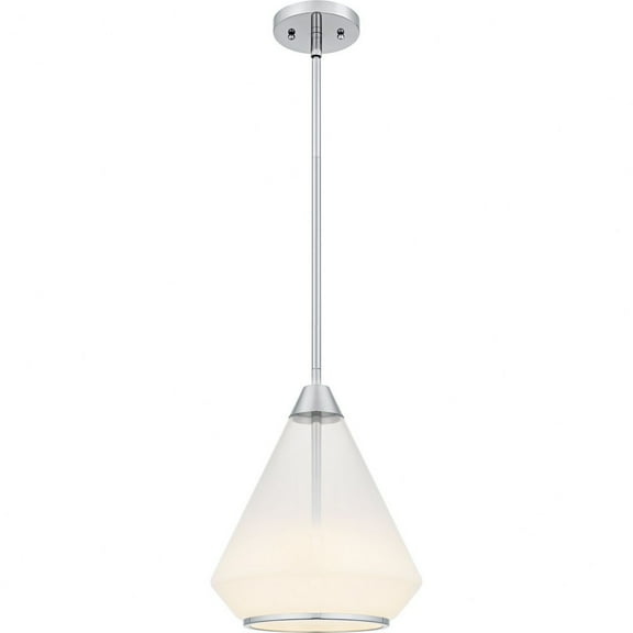 QP6750C Quoizel Lighting Haze - 1 Light Mini Pendant-13.25 Inch Tall and 10.5 Inch Wide-Polished Chrome Finish