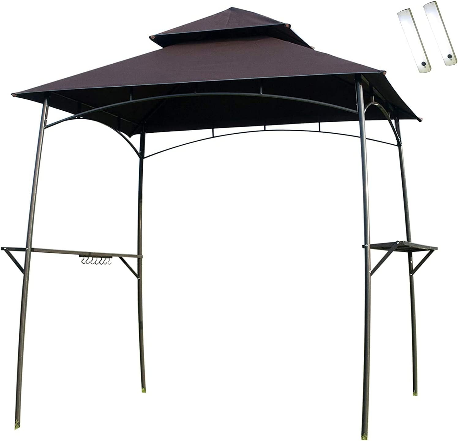 Grezone Outdoor Grill Gazebo Tent BBQ Canopy for Outdoor Grill Shelter