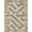 Black Cream Beige, Pattern 7, variant on ODIKA Farmhouse Interlocking Arches Featuring Symmetrical Motif Design Pet Friendly & Kids Safe Play for Playroom, Bedroom, Reading Nook