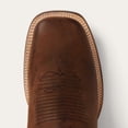 thumbnail image 5 of Men's Stetson Bowie Leather Boots Handcrafted Square Toe Brown, 5 of 8