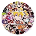 thumbnail image 1 of Pegatinas de vinilo PVC de anime Hanakokuns para encuadernación en papel higiénico, paquete de 50 un, 1 of 2