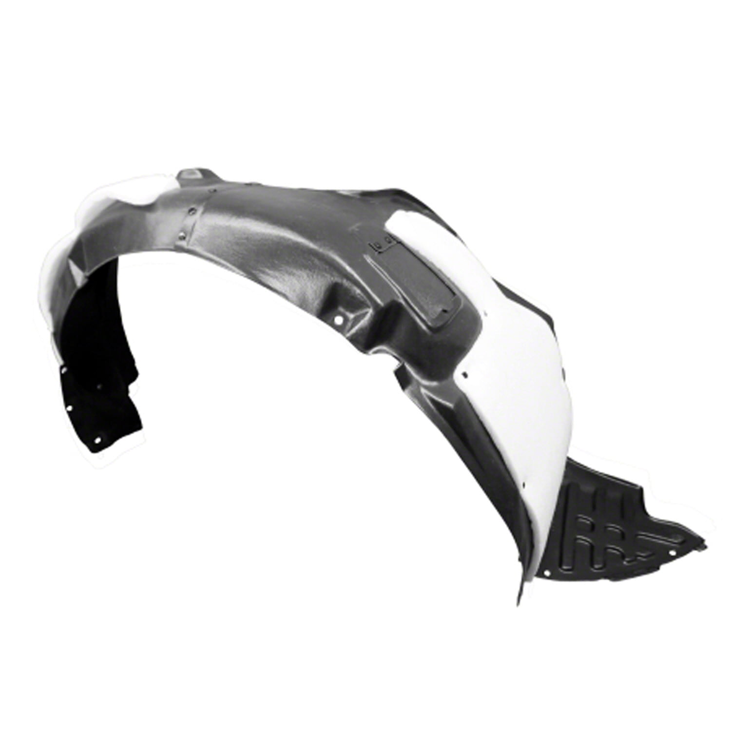 New Standard Replacement Front Right Fender Liner, Fits 20122013