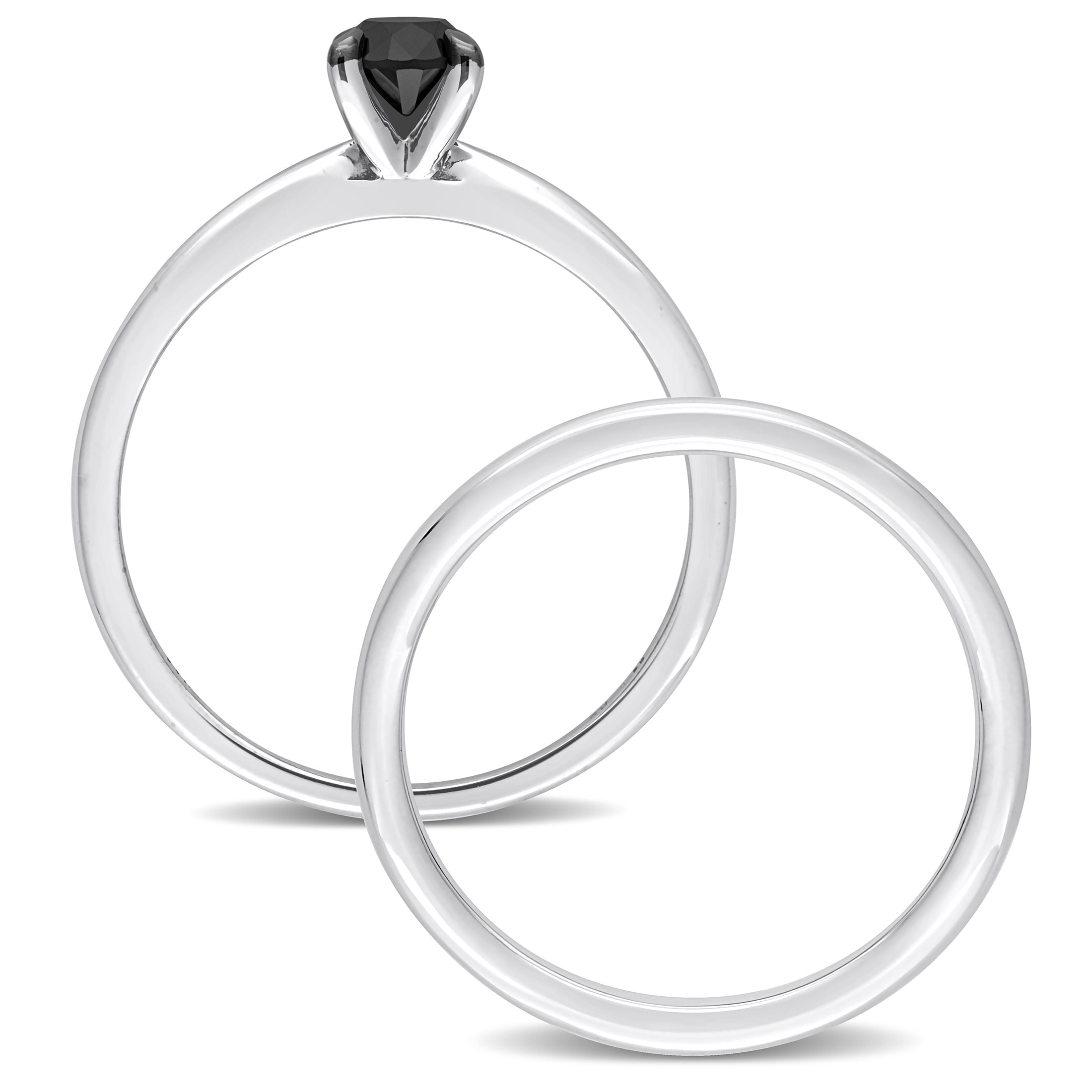Everly Women's Diamond 14k White Gold Bridal Set