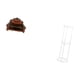 thumbnail image 5 of Sofá, Silla Y Mesa De Acrílico En Miniatura, Accesorio DIY Para Micropaisaje, Decoración De Habitaciones Pequeñas, Fácil Montaje, Regalo, Muebles Decorativos, 5 of 8