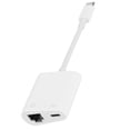 thumbnail image 1 of Adaptador de Cámara de Ethernet Tipo C, Chip Avanzado Estable Adaptadores de Red de Alimentación Sin Interrupciones Convertidores Portáriles para exteriores, 1 of 7