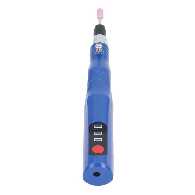 Mini Pluma De Pulido Eléctrico, Pluma De Pulido Eléctrico Marco De Aluminio Liviano Portátil Velocidad De 3 Niveles 30 W Bajo Nivel De Ruido Para Piedra De Joyería