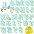thumbnail image 1 of Parche de Letras en Chenilla WILLBOND Autoadhesivo A-Z 52 Piezas, 1 of 7