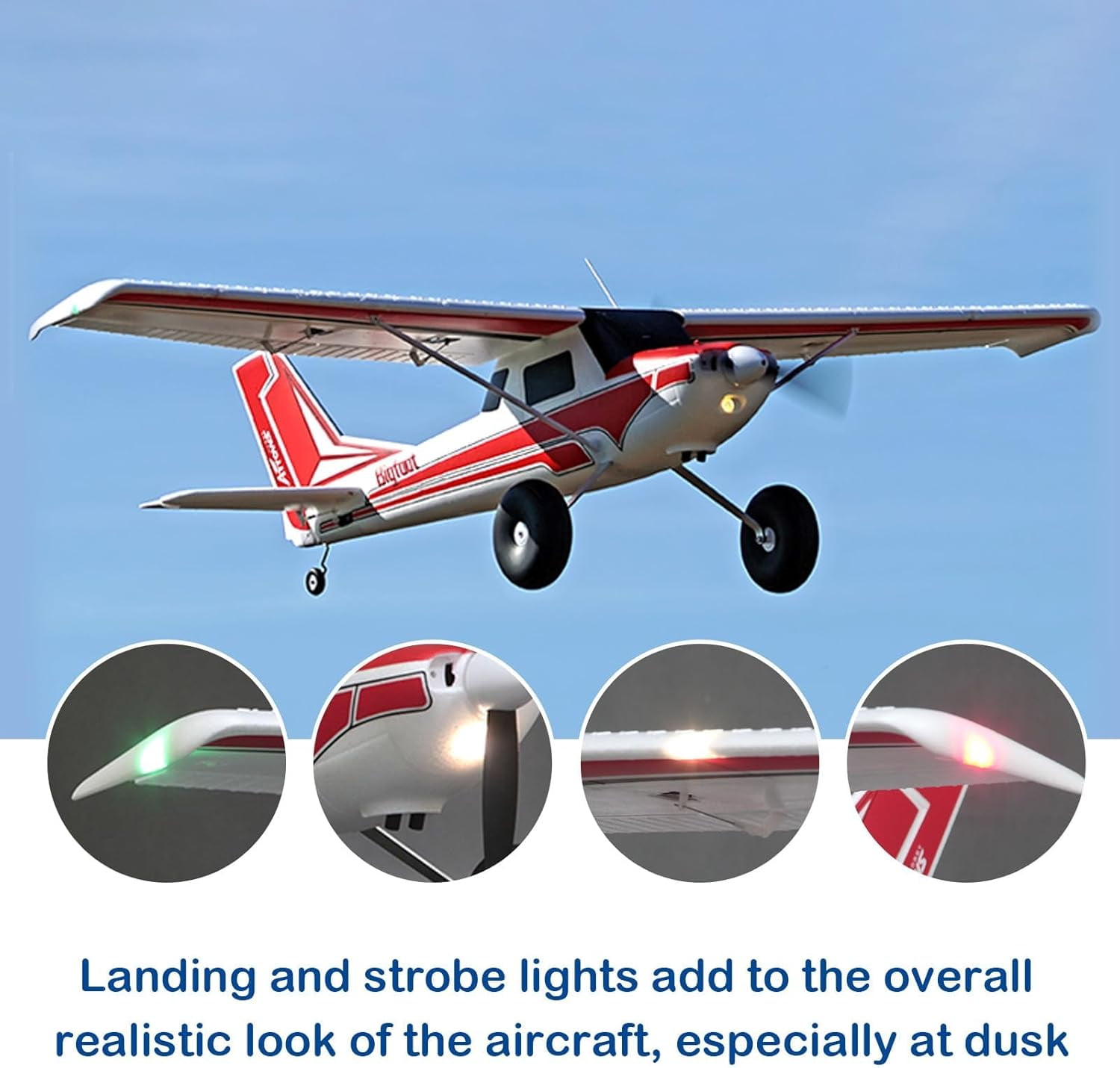 Arrows RC 1300mm Plane PNP with Vector Stabilization (No Battery,Charger,Radio)