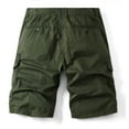 thumbnail image 3 of Shorts Cargo d'Entraînement pour Hommes Légers Randonnée devant Plat Shorts Tactiques de Travail avec Multi-Poches, 3 of 6