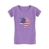 Tstars Girls 4th of July Shirts for Girl Kids American Unicorn USA Flag Independence Day Patriotic USA Gifts Fourth of July Girls Fitted Kids T Shirt